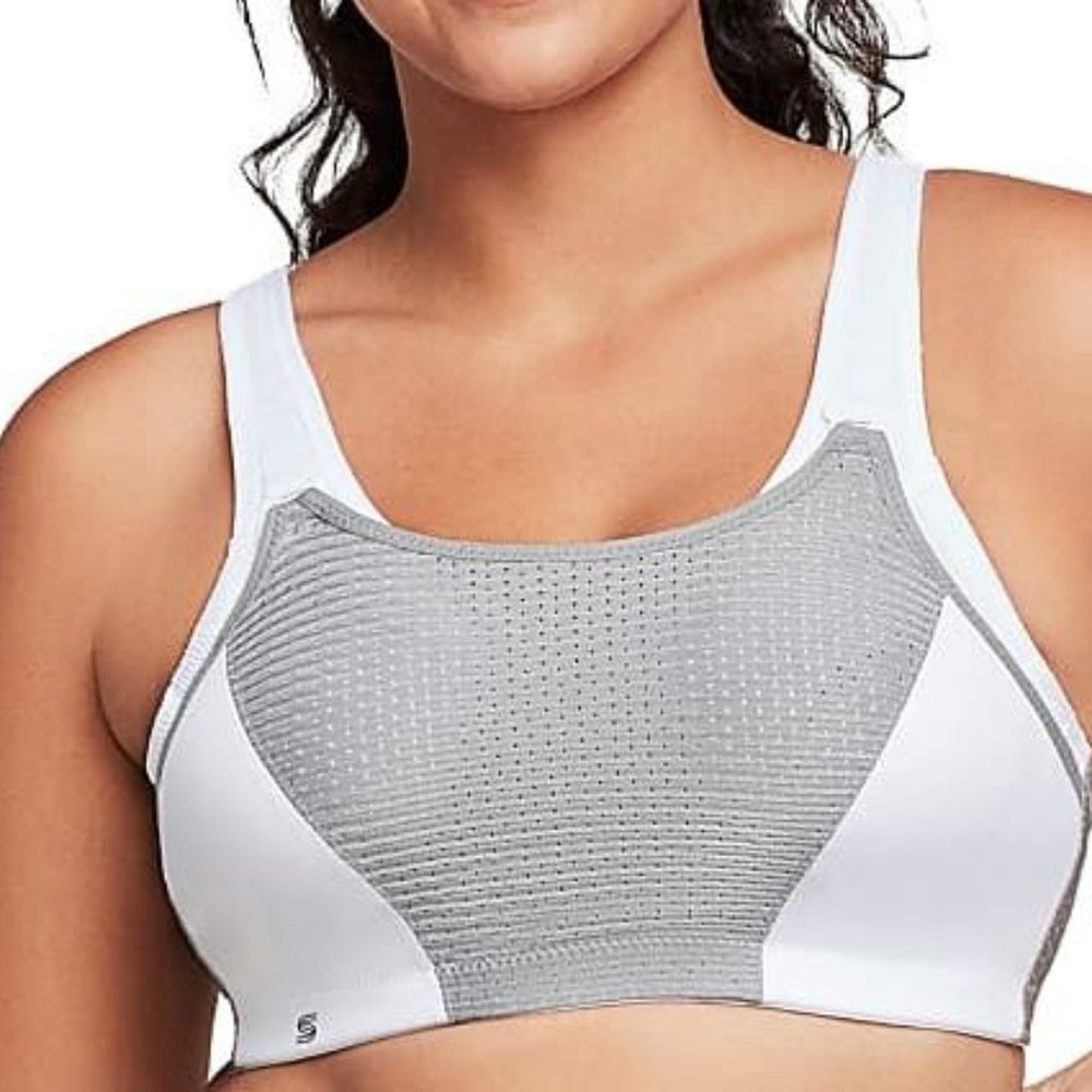 Glamorise Sport Bra 38F-US 38E-UK Glamorise Custom Control Wire Free Bra